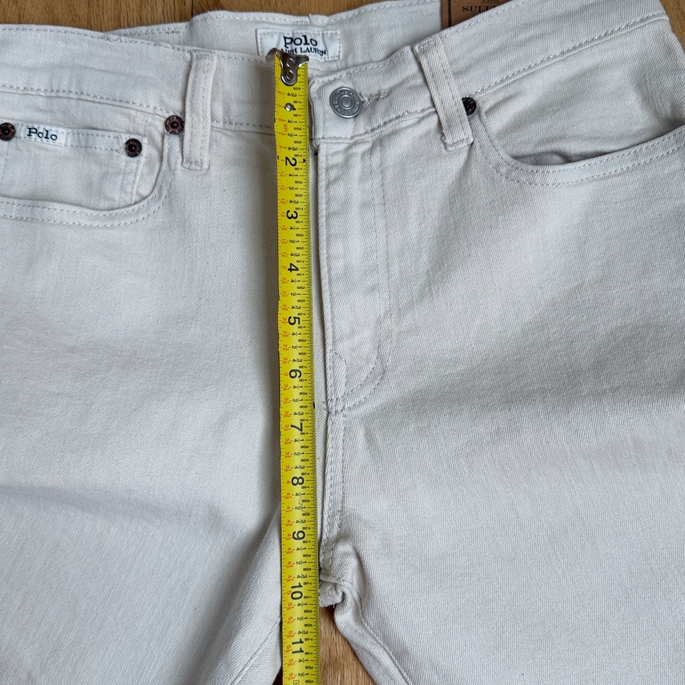 NWT Polo Ralph Lauren Sullivan Slim Fit Pants in Ecru Boys Size 16 - Picture 7 of 14